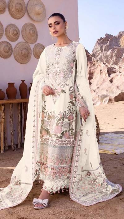 DN 14094 BY HUSNARA DESIGNER COTTON SALWAR SUIT WHOLESALER IN INDIA